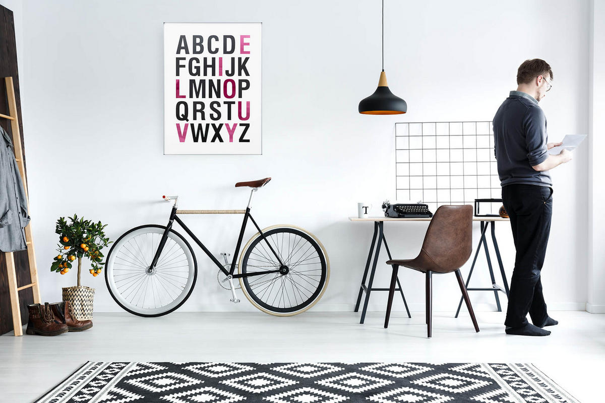 WANDBILD Rosa 60/80 cm - Pink/Schwarz, Glas (3.01/80cm) - KUNSTLOFT