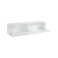 FERNSEHSCHRANK Glänzendes Weiß 30/180/40 cm - Weiß, Holzwerkstoff (180/40/30cm) - DMORA