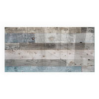 GLASPLATTE für Kamin 100x50 cm - Grau, Glas (100/50/0.4cm) - TULUP