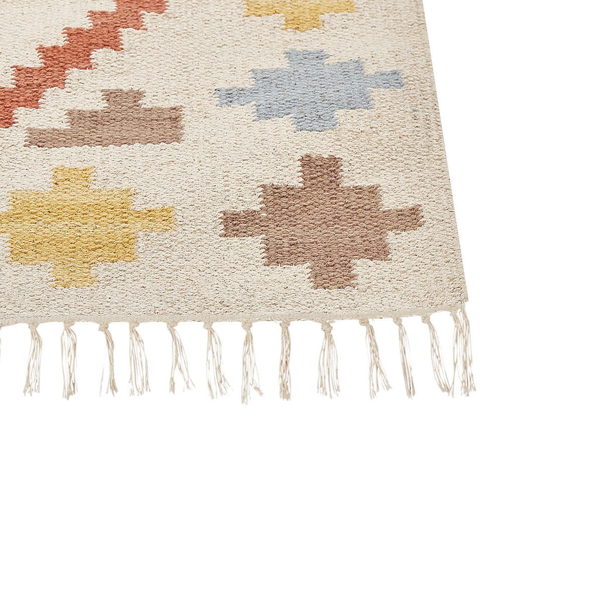 KELIM-TEPPICH Atan 300/80 cm - Multicolor, Textil (80/300cm) - Beliani