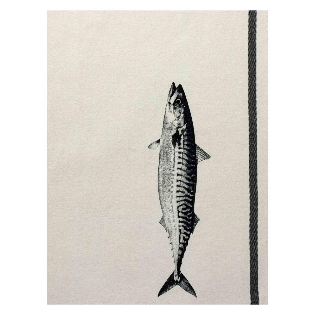 KÜCHENTUCH Maquereau ekrü 50 x 70 cm - Weiß, Textil (70/50cm)