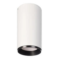 DECKENSTRAHLER Lucea - Schwarz/Weiß, Metall (5/5/21.1cm) - click-licht