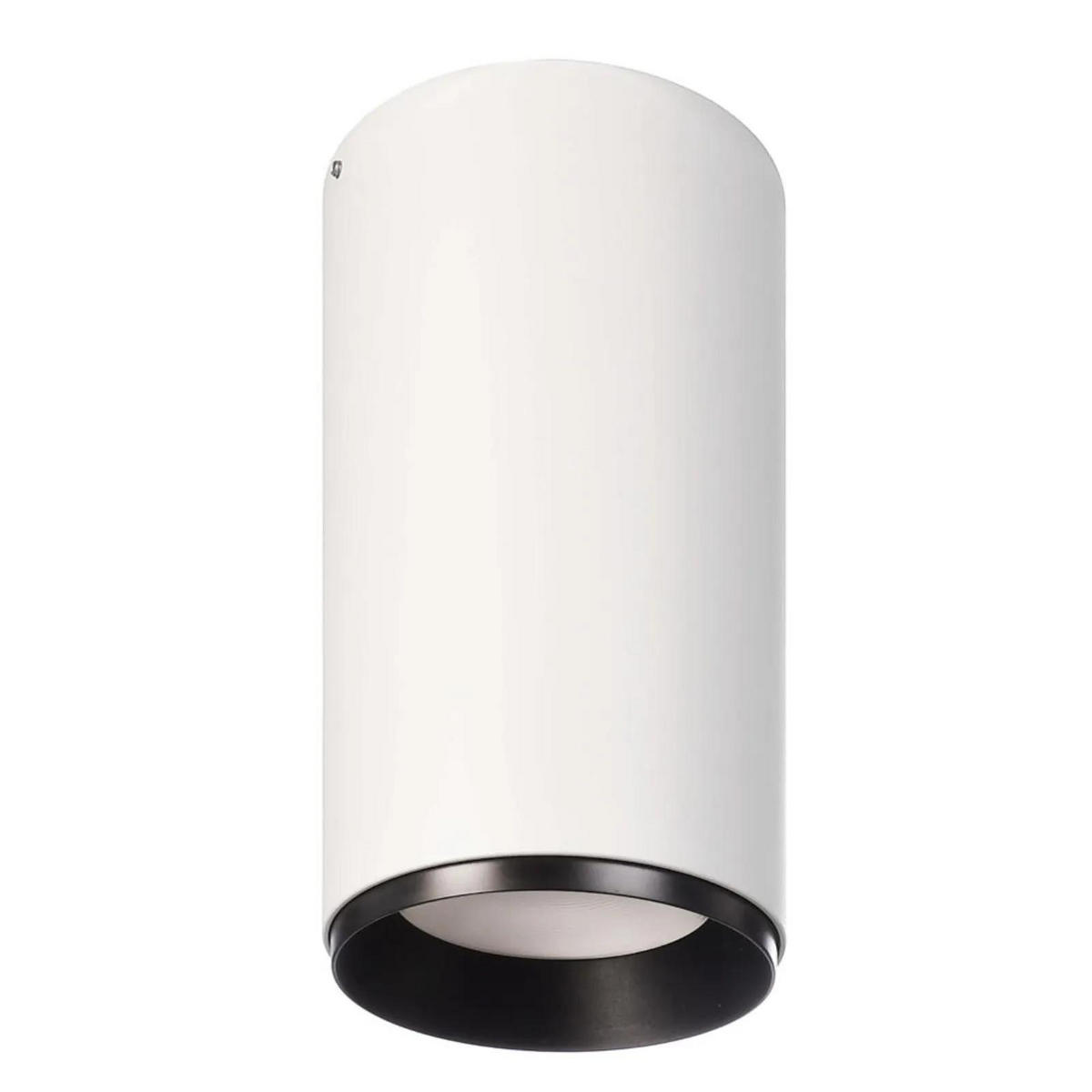 DECKENSTRAHLER Lucea - Schwarz/Weiß, Metall (5/5/21.1cm) - click-licht