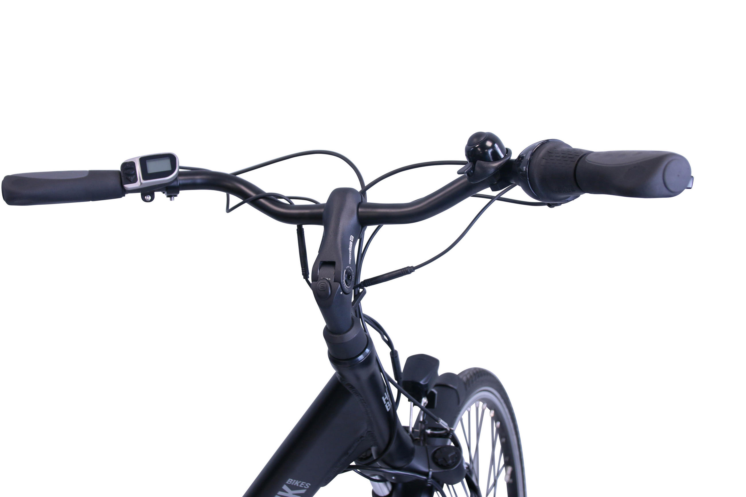 E-CITY Wave E-Bike Schwarz 7 Gang 28 Zoll Gr:46cm - Schwarz, Metall (46cm) - Hawk Bikes