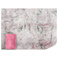 FOTOTAPETE Blätter Beton Abstraktion Vintage 150x105 - Violett/Rosa, Papier (150/105cm) - Muralo