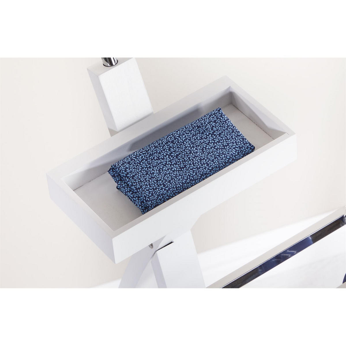 HERRENDIENER ROBIN - Weiß, Holz (45/117/34cm) - IDIMEX