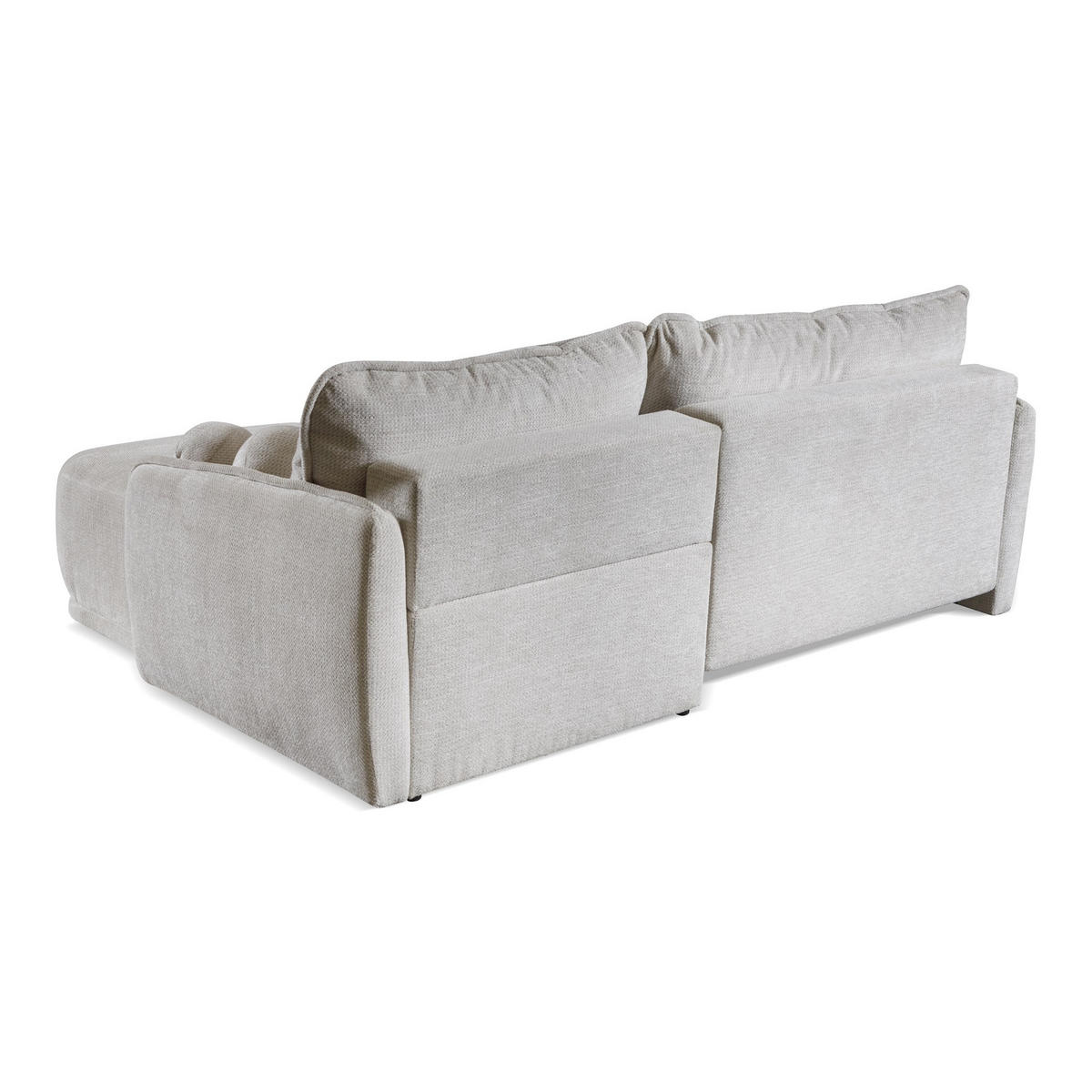 ECKSOFA Cloud Dunkelblau, mit Schlaffunktion - Dunkelblau, Textil (240/167cm) - Bettso