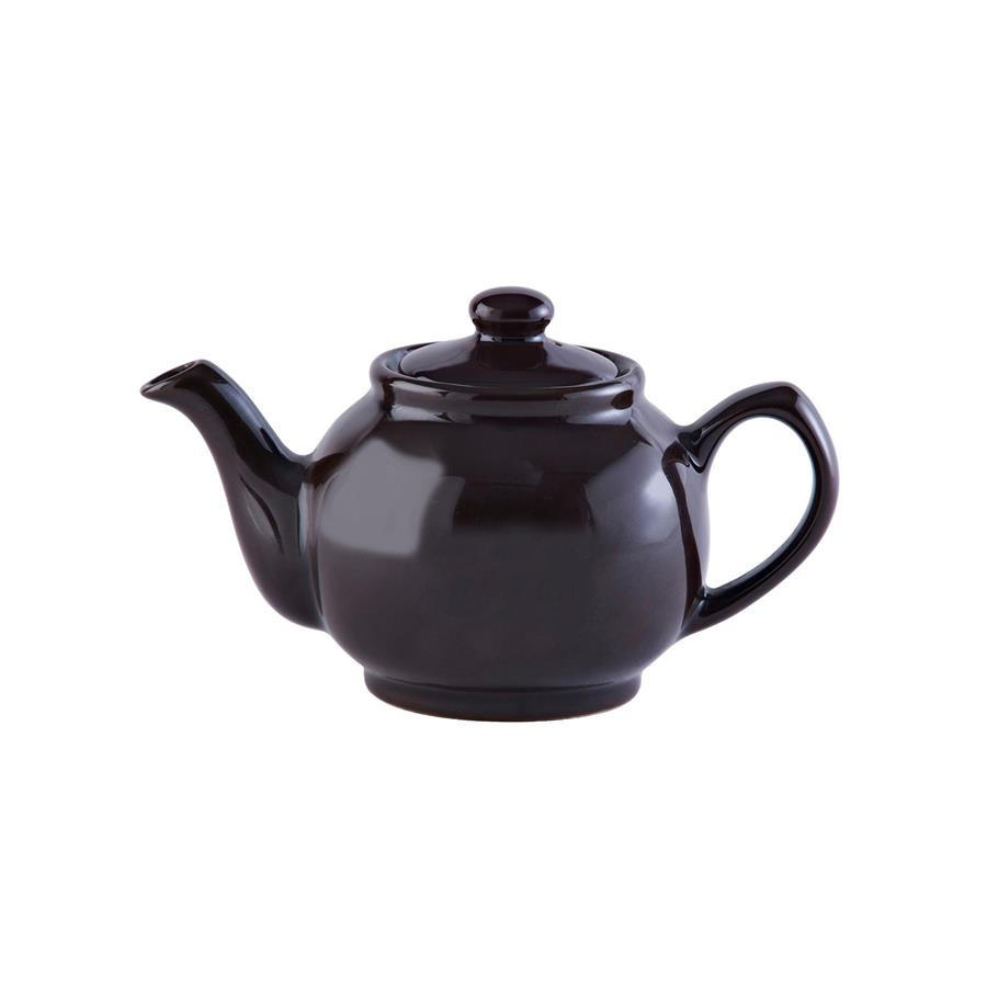 TEEKANNE 450 ml Steingut klassisch rockingham braun, für 2 Tassen - Braun, Keramik (0.36L) - Price & Kensington