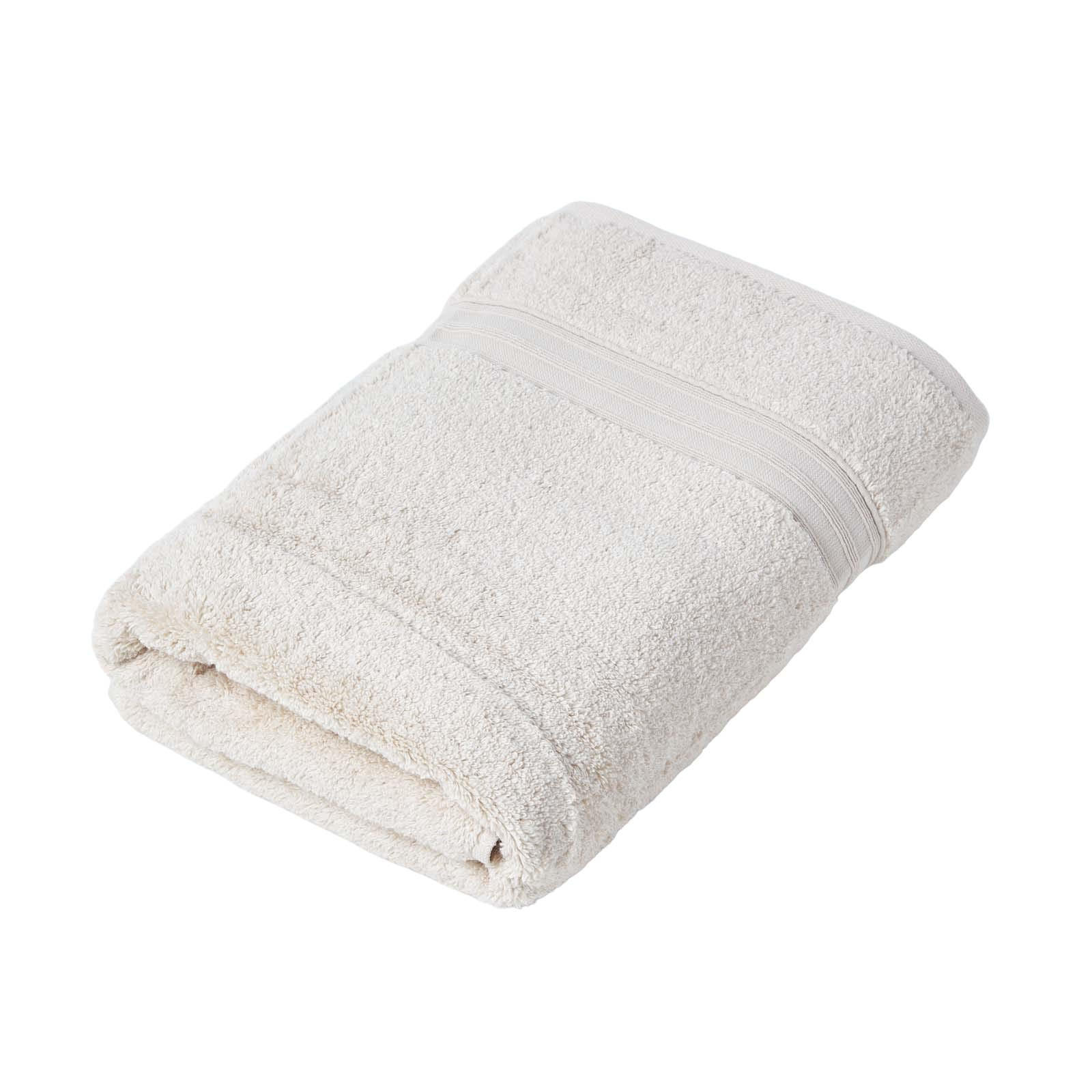 DUSCHTUCH Supima Select beige 70/130 cm - Beige, Textil (70/130cm) - Homescapes