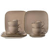 KAFFEESERVICE Casa Grau 12er Set - Grau, Keramik (30/27/33cm) - Ritzenhoff Breker