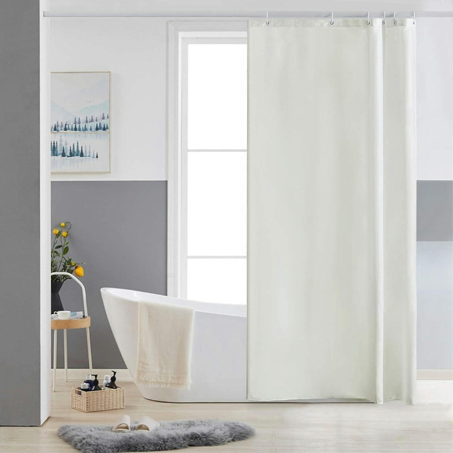 XXXLutz Duschvorhang Beige 90x180 cm