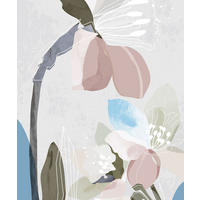 FOTOTAPETE Blumenmuster 270 x 225 cm - Multicolor, Papier (270/225cm) - Sanders & Sanders