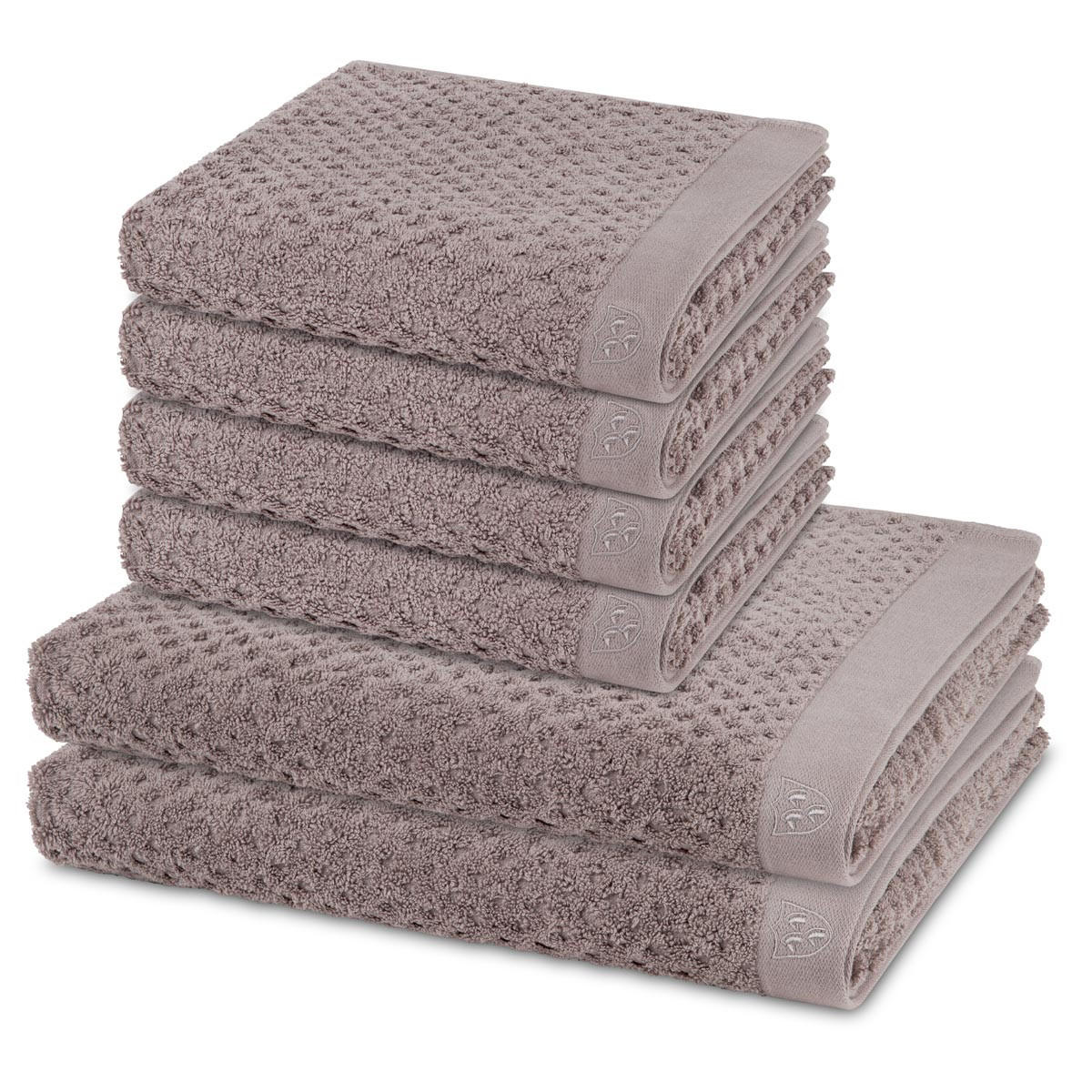 Ross Frottierset Grau 50x100 cm