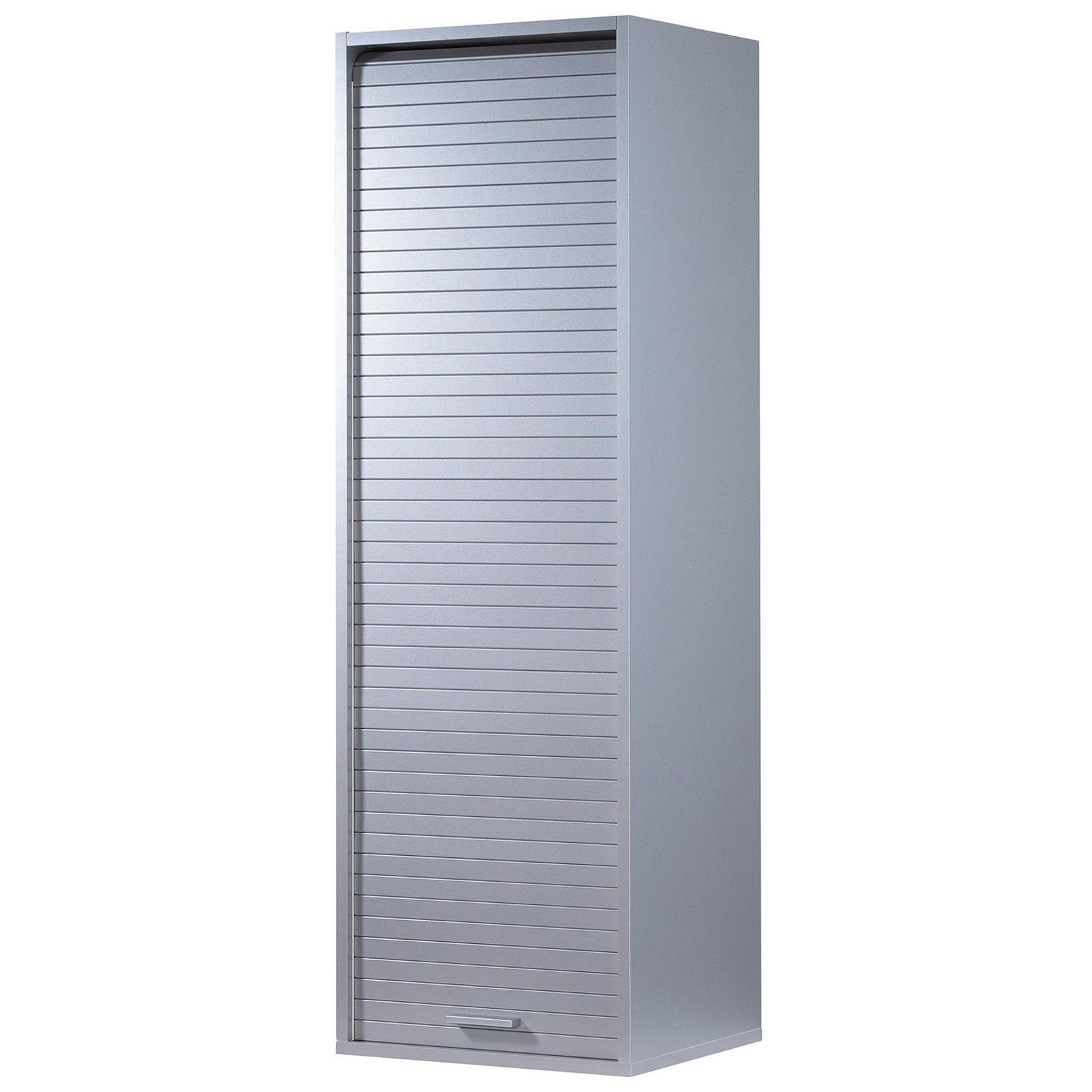 KÜCHENOBERSCHRANK 35/40/124 cm - Alufarben, Holzwerkstoff (40/124/35cm) - Simmob