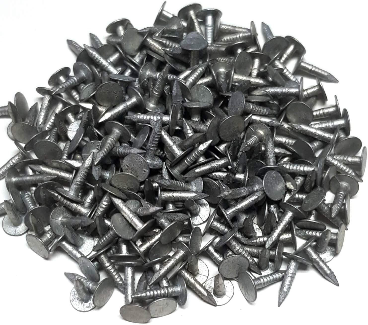 DACHPAPPSTIFTE Nägel verzinkt 2,5 x 15 mm 133 Stück - Naturfarben, Kunststoff (1.5/1.5cm) - Alpholz