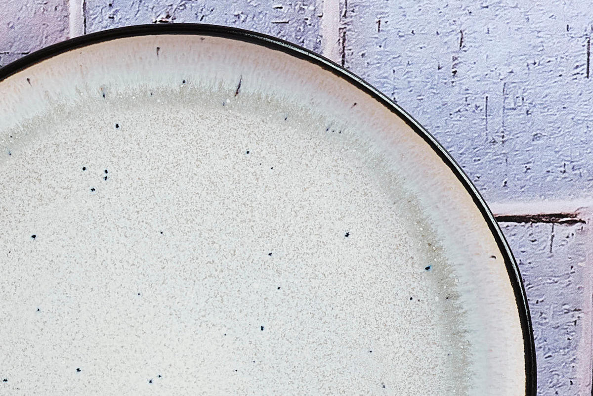 TELLER Iris Ø21,5cm - 6er-Set - Elfenbeinweiß - Weiß, Keramik (21.5cm) - Björn