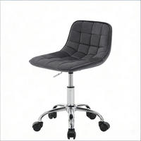 BÜROSTUHL Dunkelgrau 43/50/67,5 cm - Dunkelgrau, Metall (43/67.5/43cm) - PANGIVO