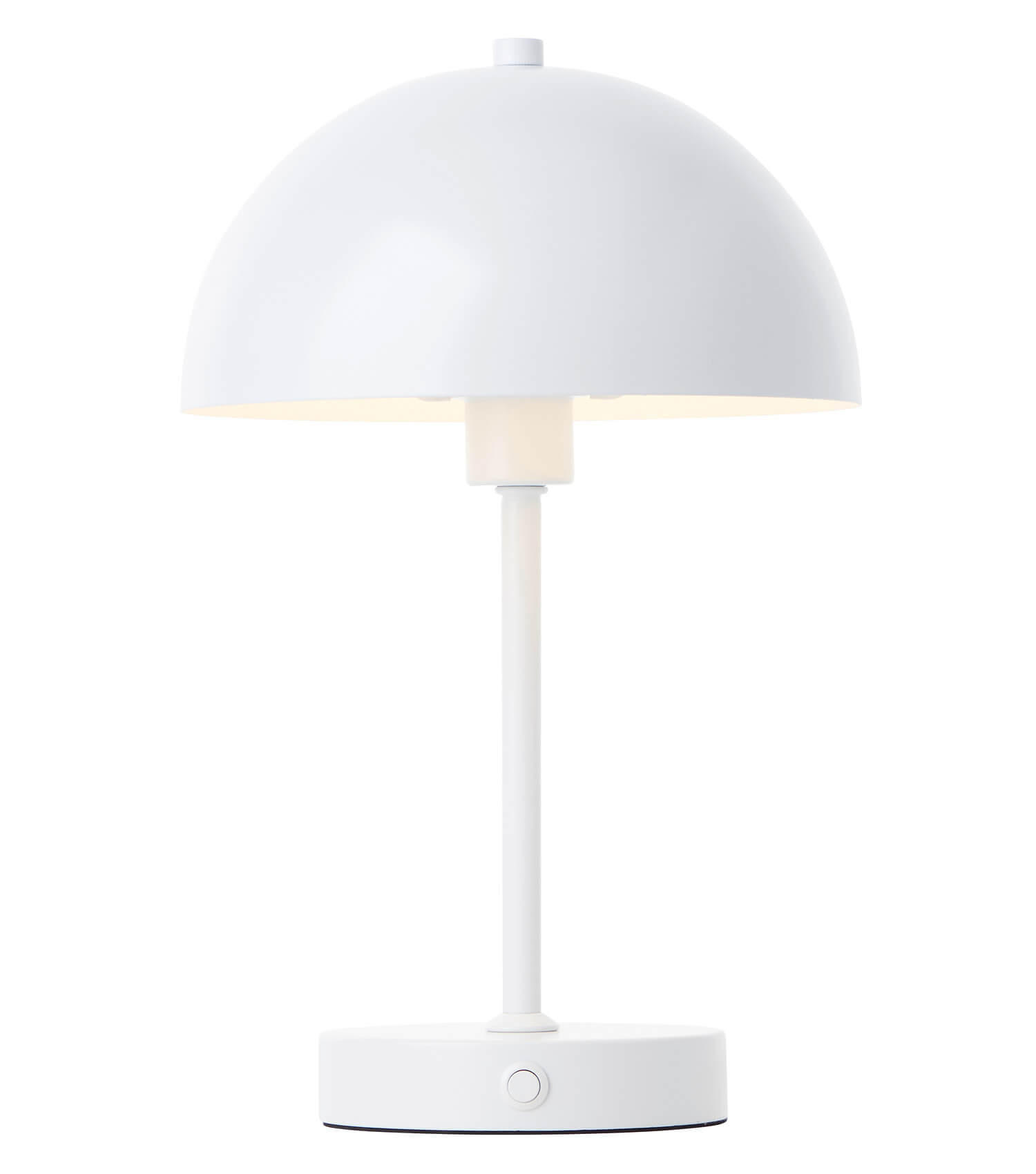 TISCHLAMPE KABELLOS Der Leuchtturm - Weiß, Metall (20/20/31.5cm) - Mokebo