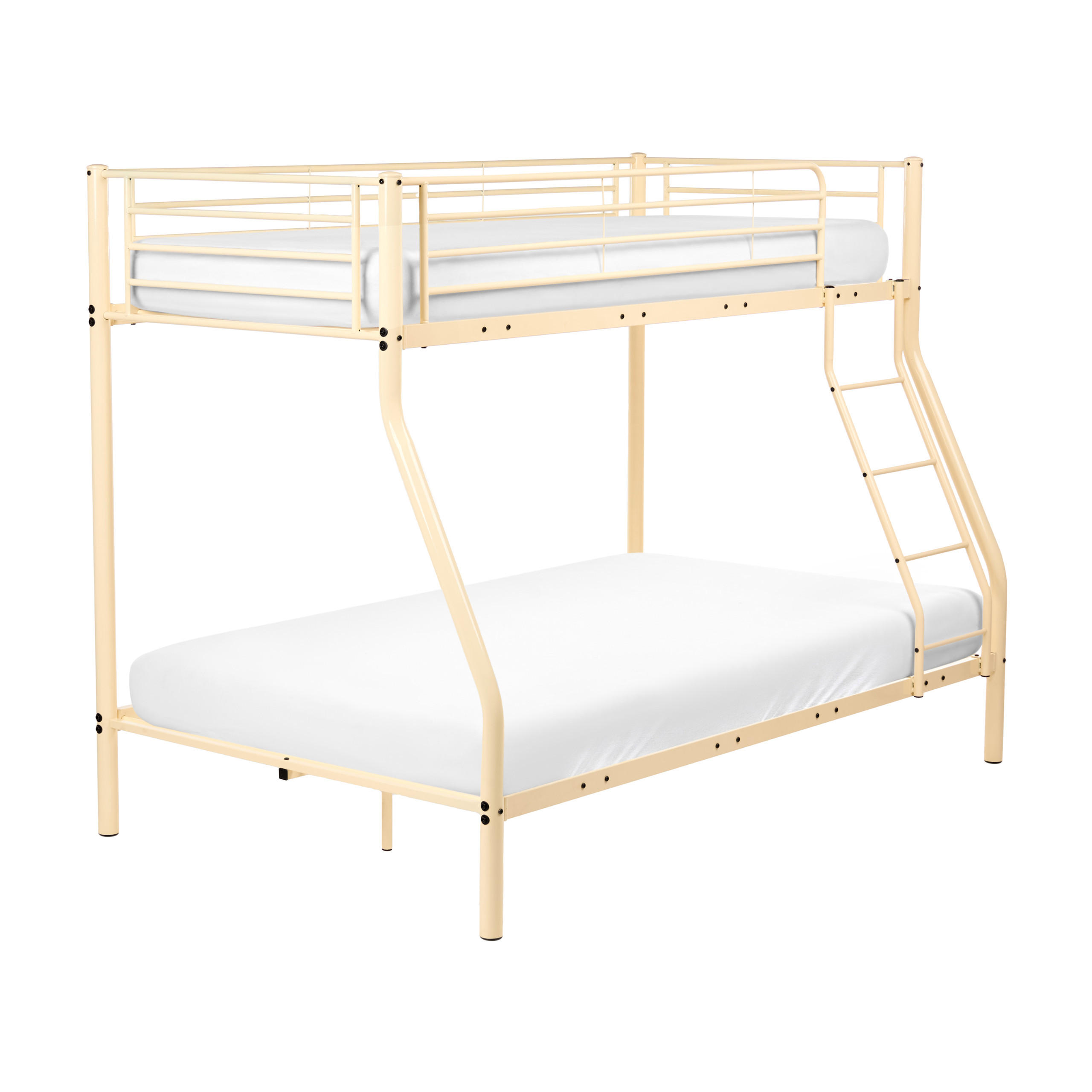 HOCHBETT Metall 90/120/200 cm Beige Chadurie - Beige, Metall (90/200cm) - Beliani