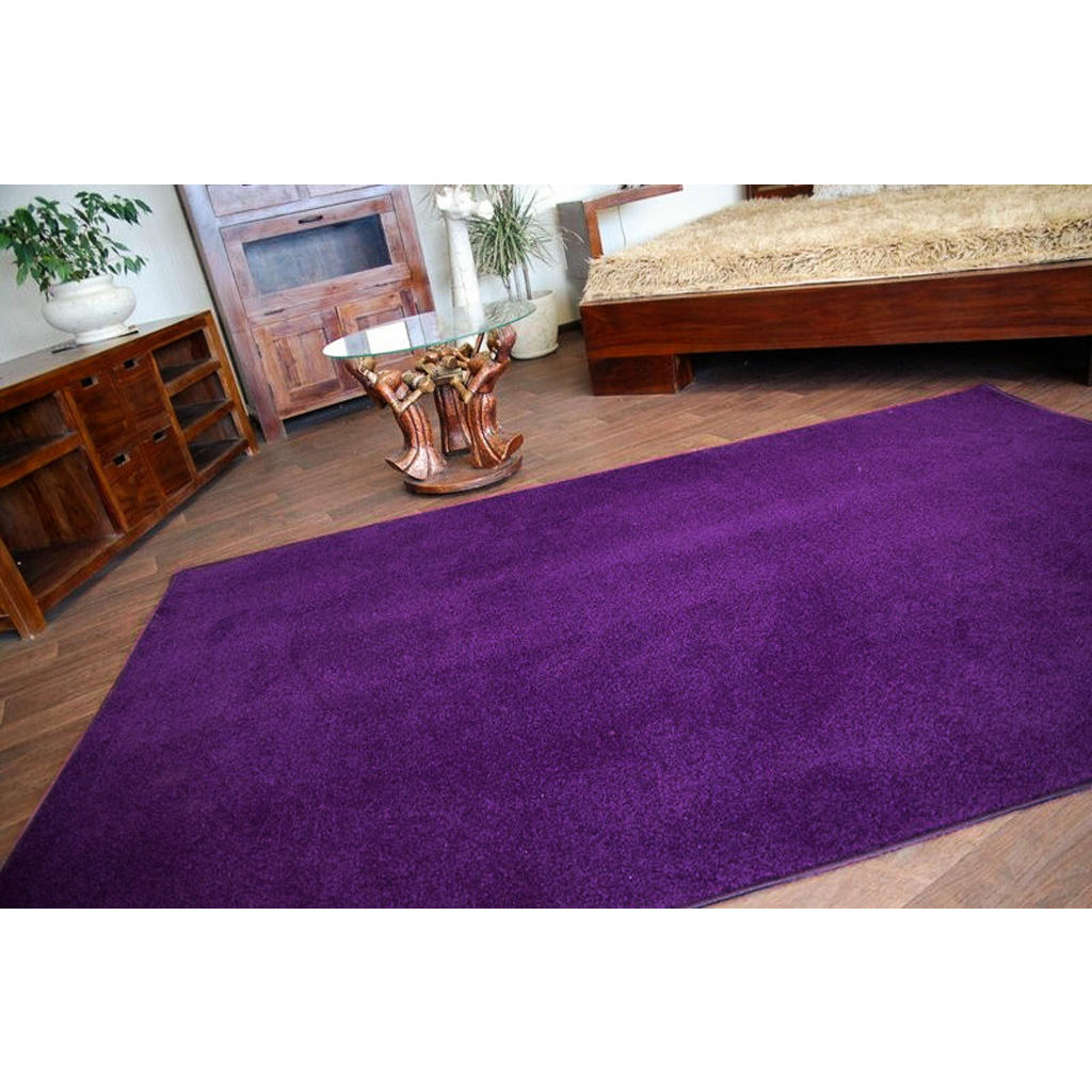 Thumbnail - rugsX Läuferboden, Lila, Textil, Rechteckig, 400x400 cm, Teppiche & Böden, Teppiche, Teppichläufer