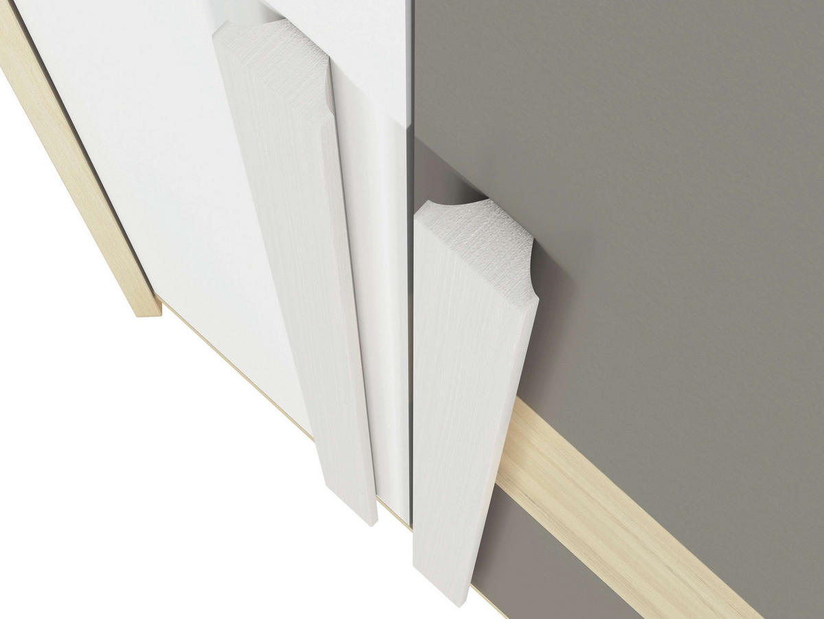 KLEIDERSCHRANK – DROP 0101 – 82 cm – Drop – Weiß - Weiß, Holzwerkstoff (82/199/82cm) - hi-markt