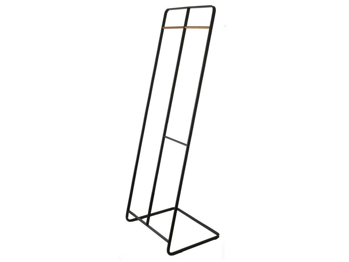GARDEROBENSTÄNDER Tower schwarz 61/163/45 cm freistehend - Schwarz, Metall (45/163/61cm) - Yamazaki