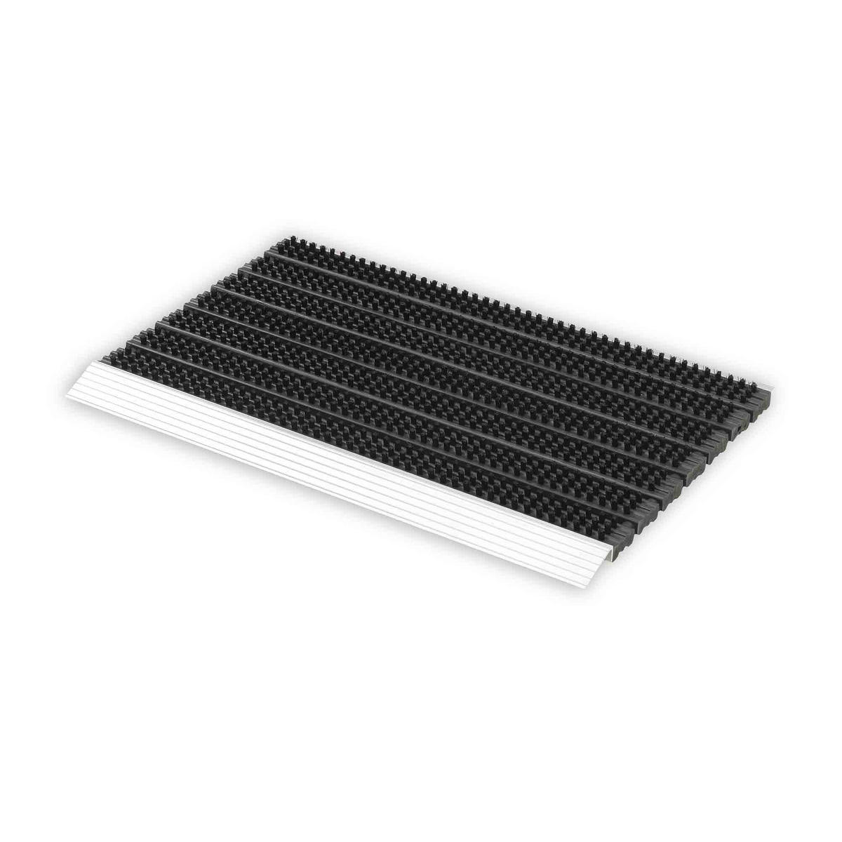 FUSSMATTE INNEN UND AUßEN SUPER BRUSH - Schwarz, Textil (45/75cm) - Astra