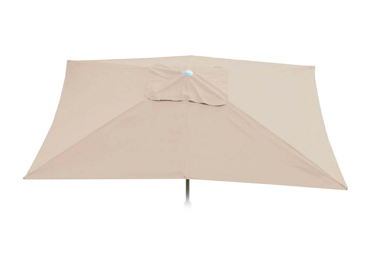 ERSATZ-BEZUG FÜR SCHIRM Cremeweiß - Weiß, Textil (295/192cm) - MCW