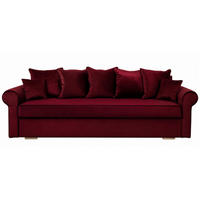 SOFA Blau VIVIA Ausziehbar Drei Personen - Blau, Textil (237/100/85cm) - Sepro Meble
