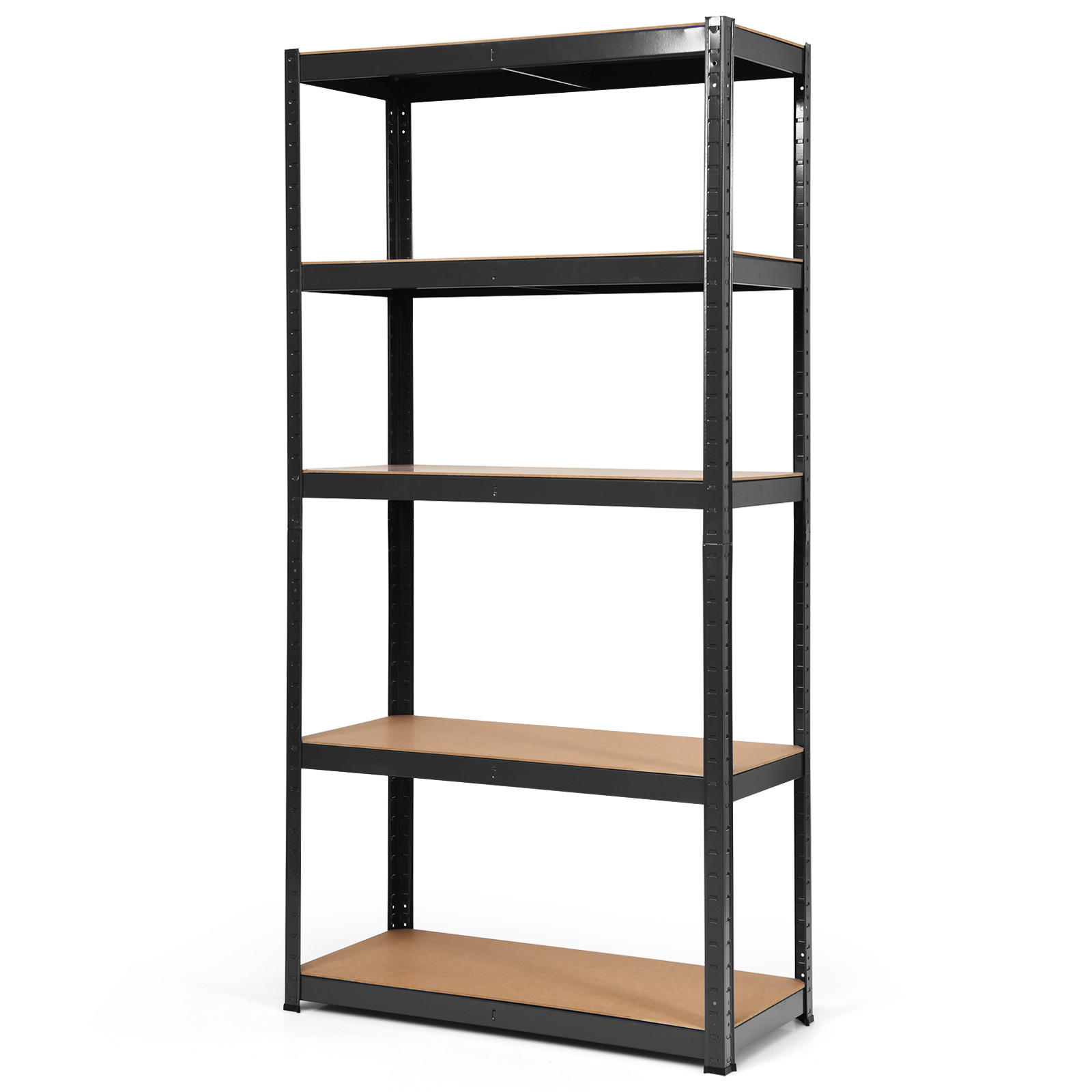 LAGERHYLLOR Svart - Svart, Trä (90/180/40cm) - COSTWAY
