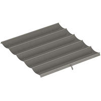ERSATZDACH DE-12690 250/255 cm für 3x3 m Pergola mit 10 Ösen Hellgrau - Hellgrau, Textil (250/6/255cm) - ComfortXL