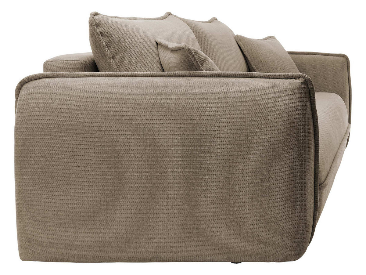 SCHLAFSOFA Moho - Hellbraun/Schwarz, Holz/Kunststoff (250/94/109cm) - MIRJAN24