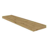 WANDBOARD Elif 90x24x4 aus Holzwerkstoff in der Farbe asteiche - Naturfarben, Kunststoff (90/4/24cm) - 58aufmkessel