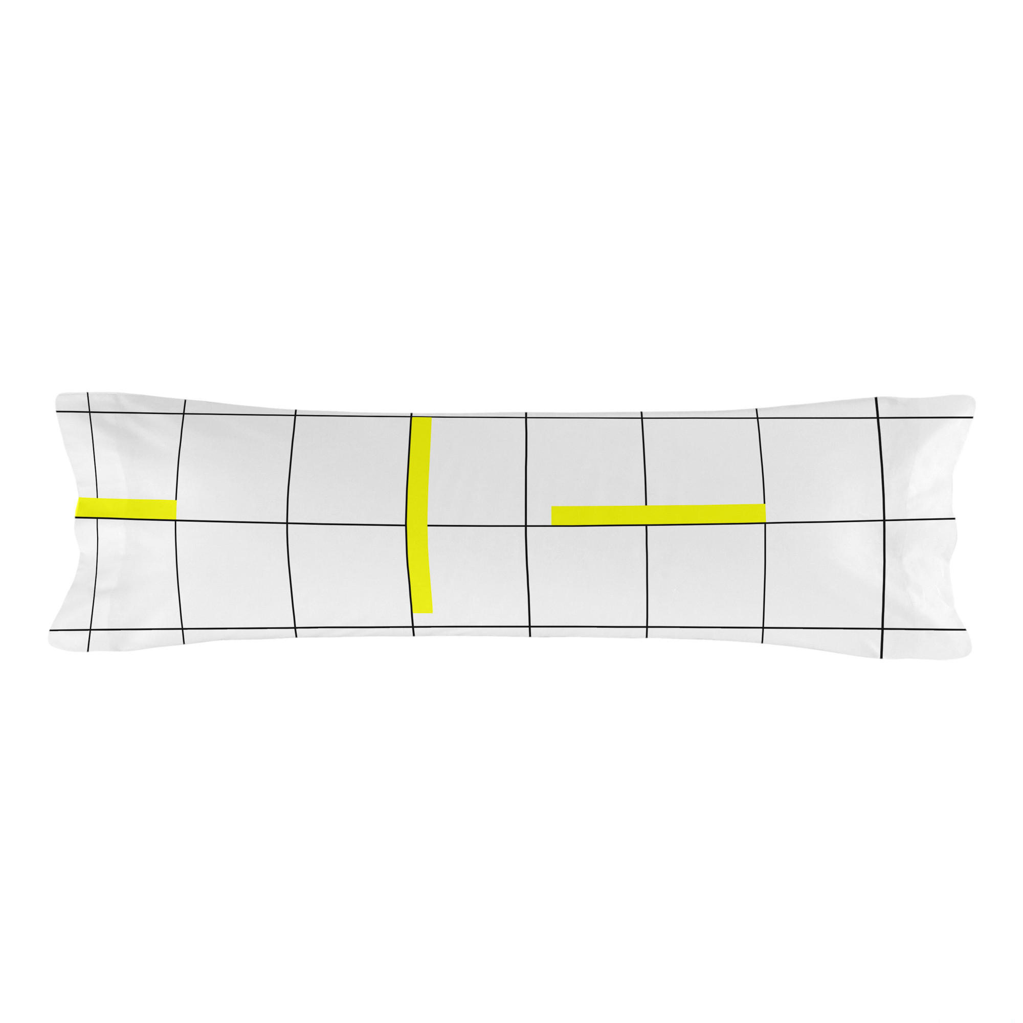 Happy Friday Kissenbezug Mehrfarbig 45x125 cm