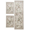 FLACHWEBTEPPICH Flomi Bettumrandung 70x400 cm - Creme, Textil (70/400cm) - THEKO