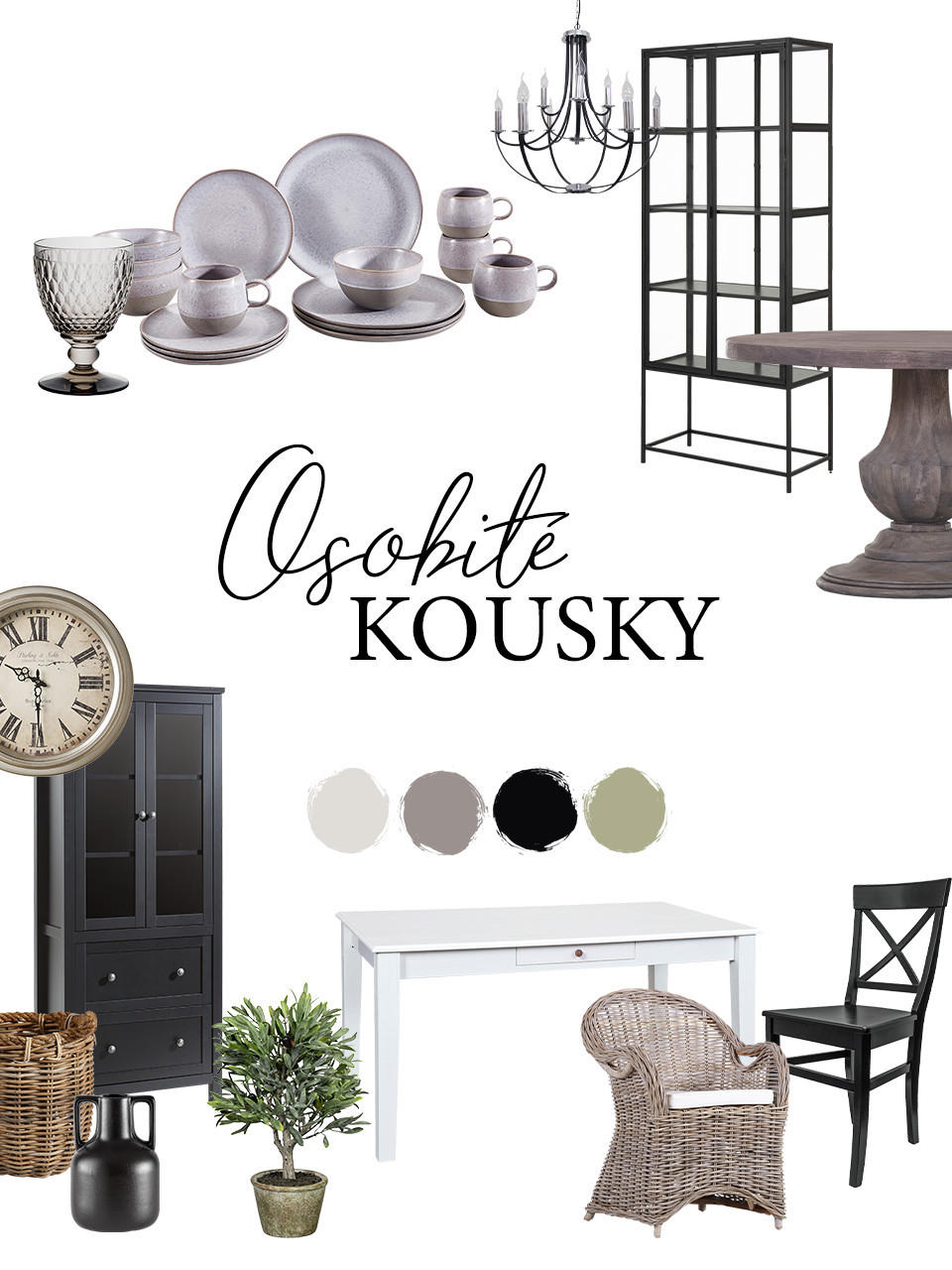 Moderní venkovský styl bydlení inspirace