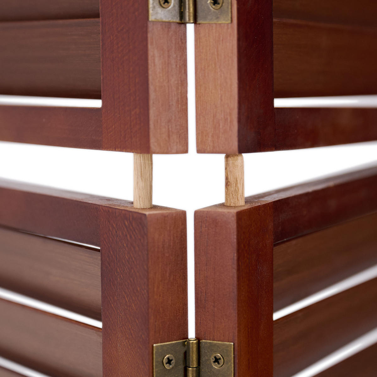 PARAVENT 120/170 cm Braun - Braun, Holz (120/170/2cm) - Homestyle4u