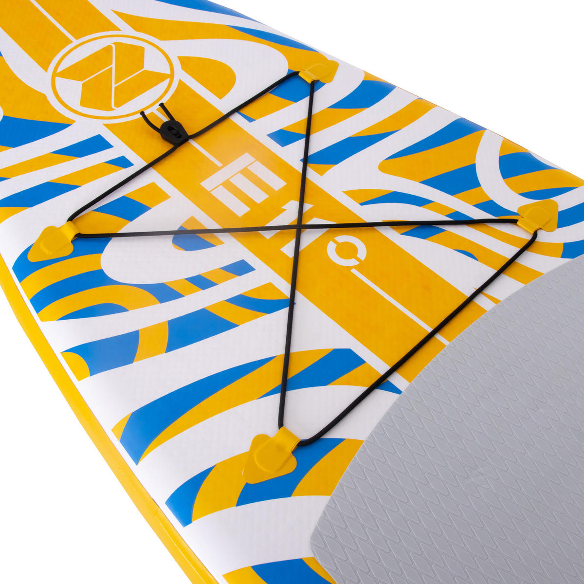 STAND-UP-PADDLE-BOARD E11 SUP Komplettset 335 x 81 x 13 cm mit viel Zubehör - Gelb, Kunststoff (335/81/13cm) - Zray