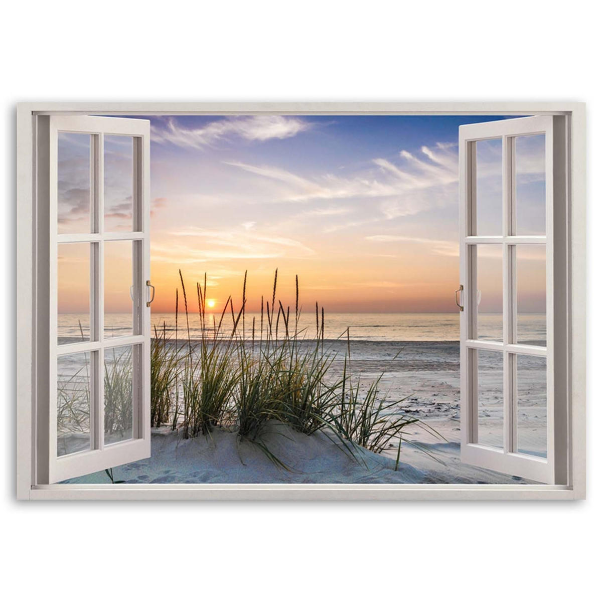KUNSTDRUCK Bunt 120/80 cm - Multicolor, Textil (120/80cm) - KUNSTLOFT