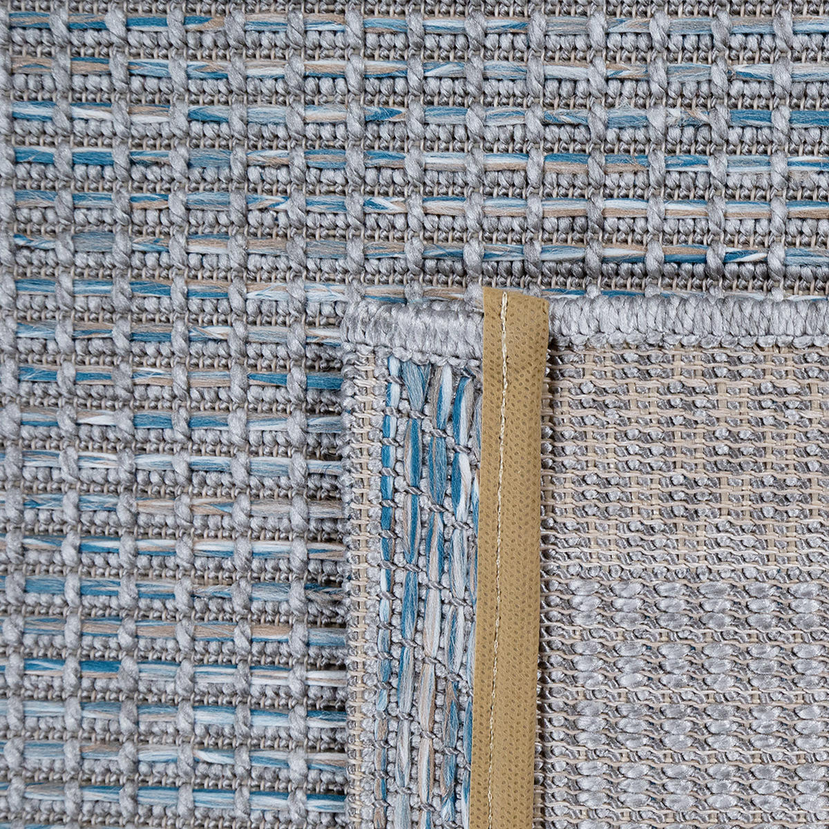 OUTDOORTEPPICH 200/350 cm Quebec 135 - Blau, Textil (200/350cm) - Paco Home