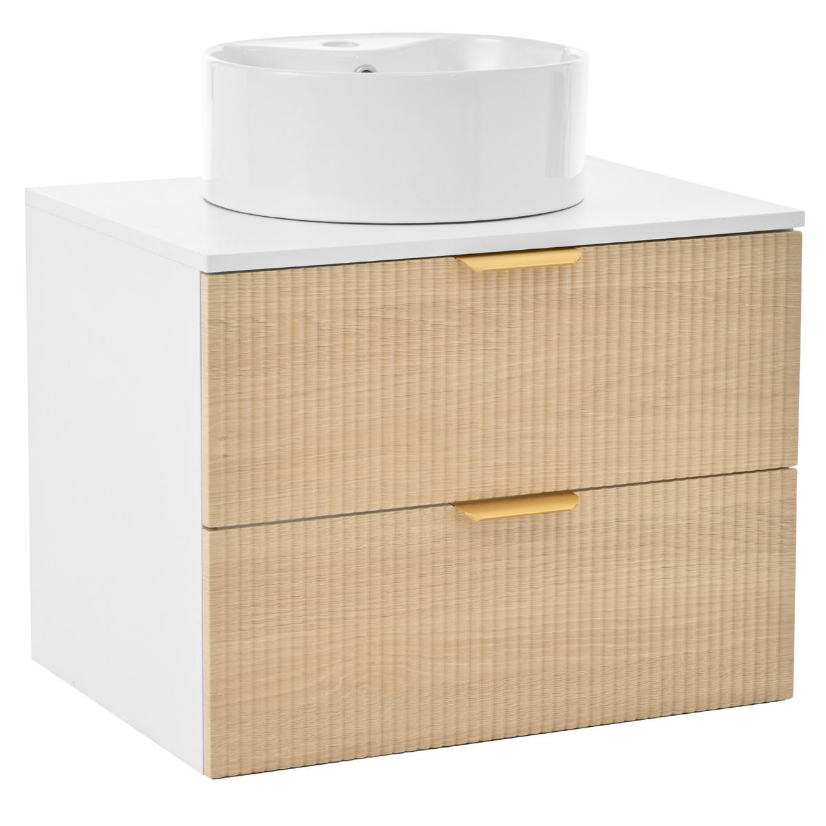 WASCHTISCH Naturfarben 60/45/60 cm - Naturfarben, Holz (60/60/45cm) - PANGIVO