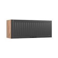 NÁSTENNÁ SKRINKA Fame-Line, Tmavo-sivá/Dub Goldkraft, 100 cm - dub medový/tmavosivá, kompozitné drevo (100/40/34.1cm) - Vicco