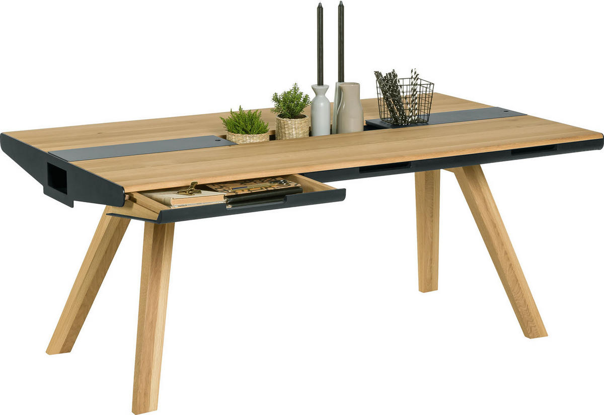ESSTISCH NATURE - Eichefarben, Holzwerkstoff (180/100/75cm) - Vox Möbel