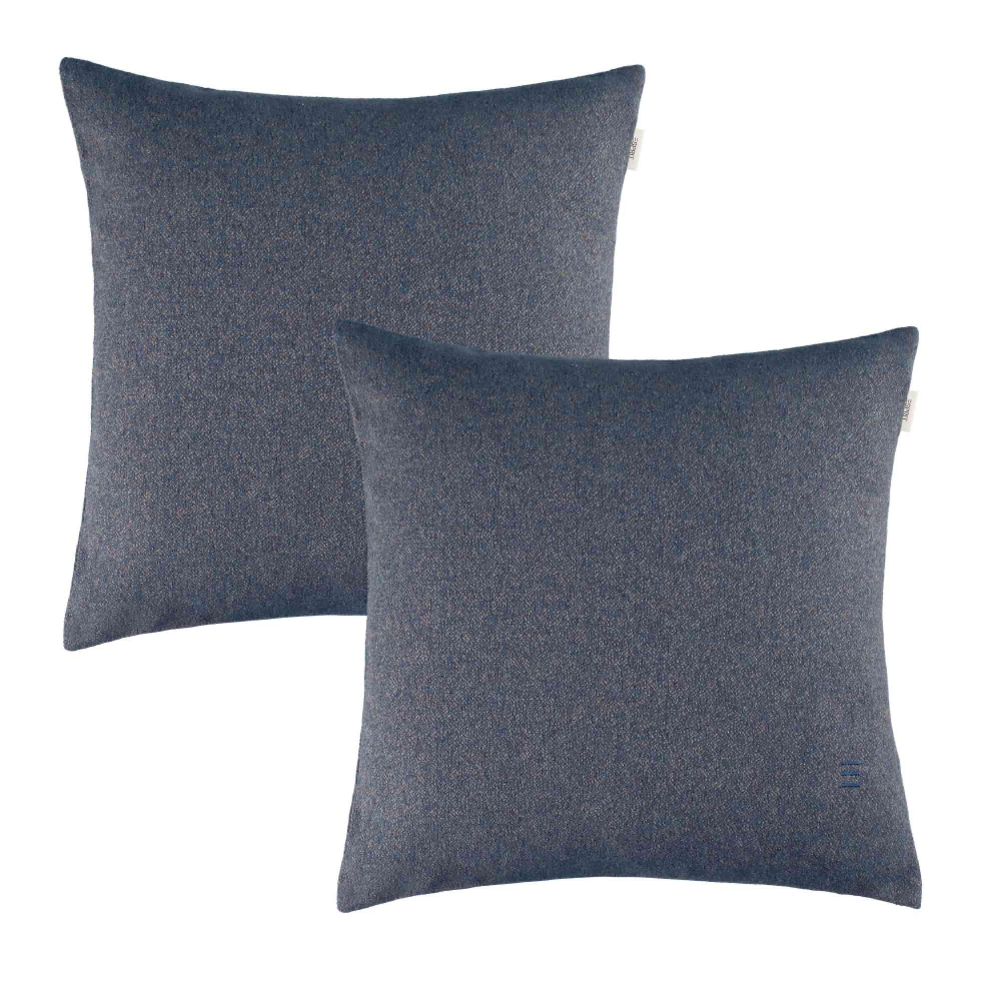 ZIERKISSENHÜLLE DEKOKISSENHÜLLE FUN 2er Set - Titanfarben, Textil (45/45cm) - Esprit