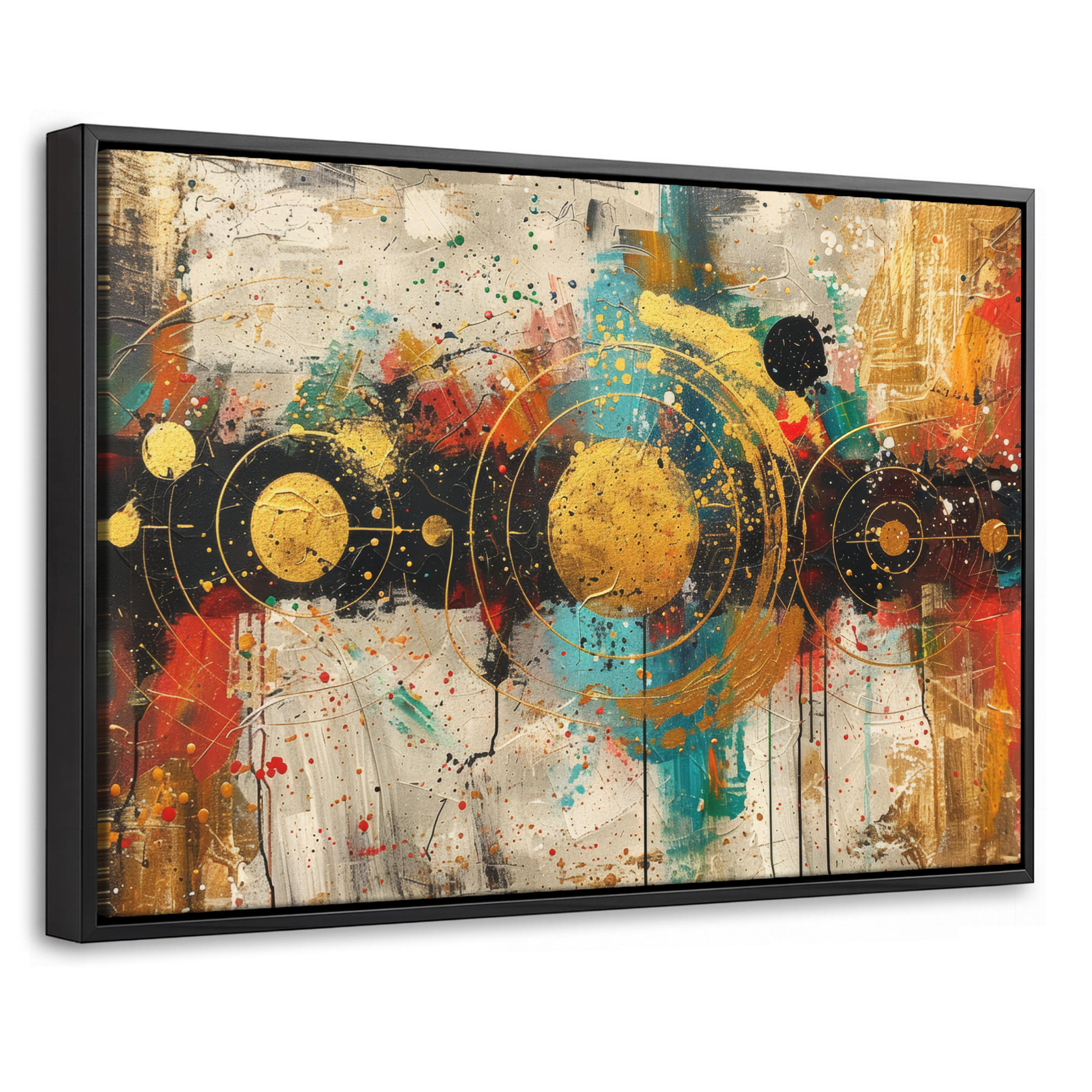 MuchoWow Leinwand Mehrfarbig 30x20 cm