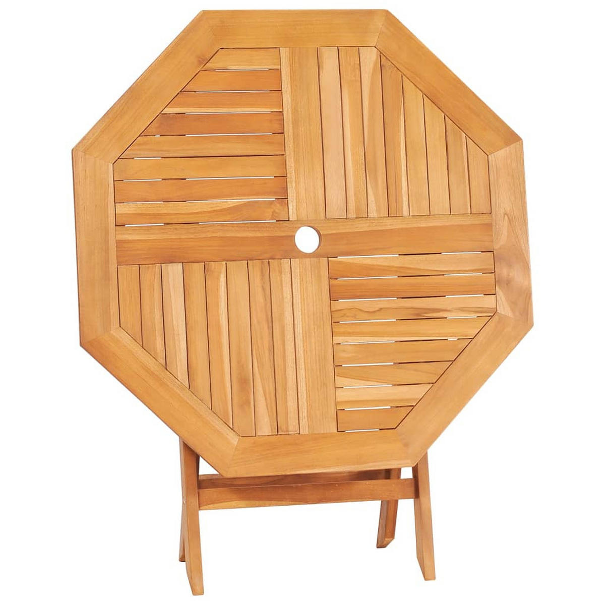 GARTENTISCH Tischbold 85/76/85 cm - Hellbraun, Naturmaterialien (85/85/76cm) - ZMH