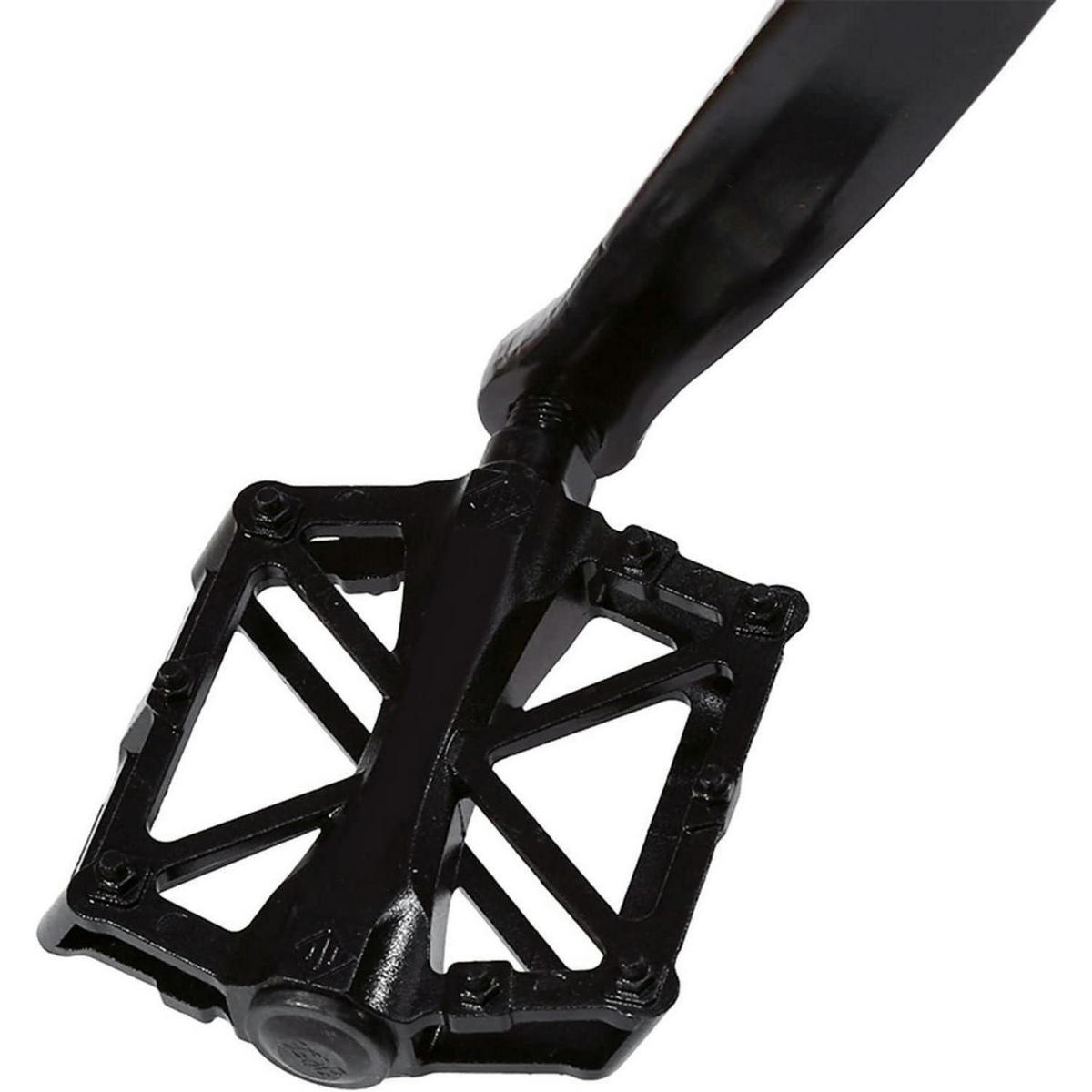FAHRRADPEDALE Aluminiumlegierung 1 Paar rutschfest schwarz - Schwarz, Metall (9/2.5/10cm)