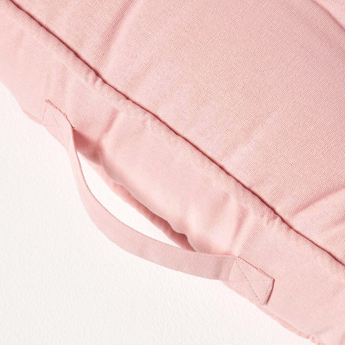 SITZAUFLAGE für Zweisitzer-Sofa 100 x 48 cm – dickes Sitzkissen rosa - Pink, Textil (48/100/10cm) - Homescapes