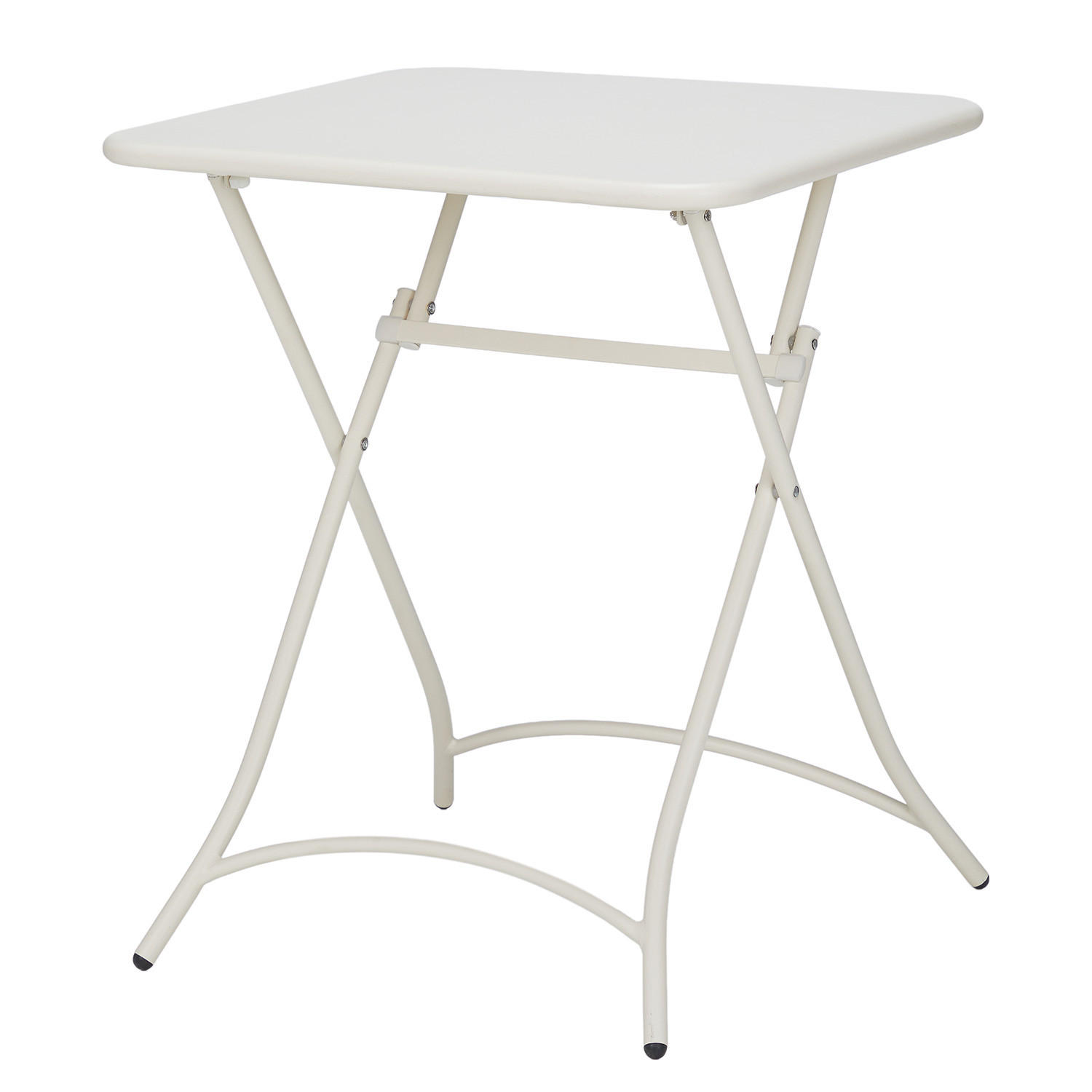 KLAPPTISCH Urban One 58x58 cm - Beige, Metall (58/58/74cm) - Butlers