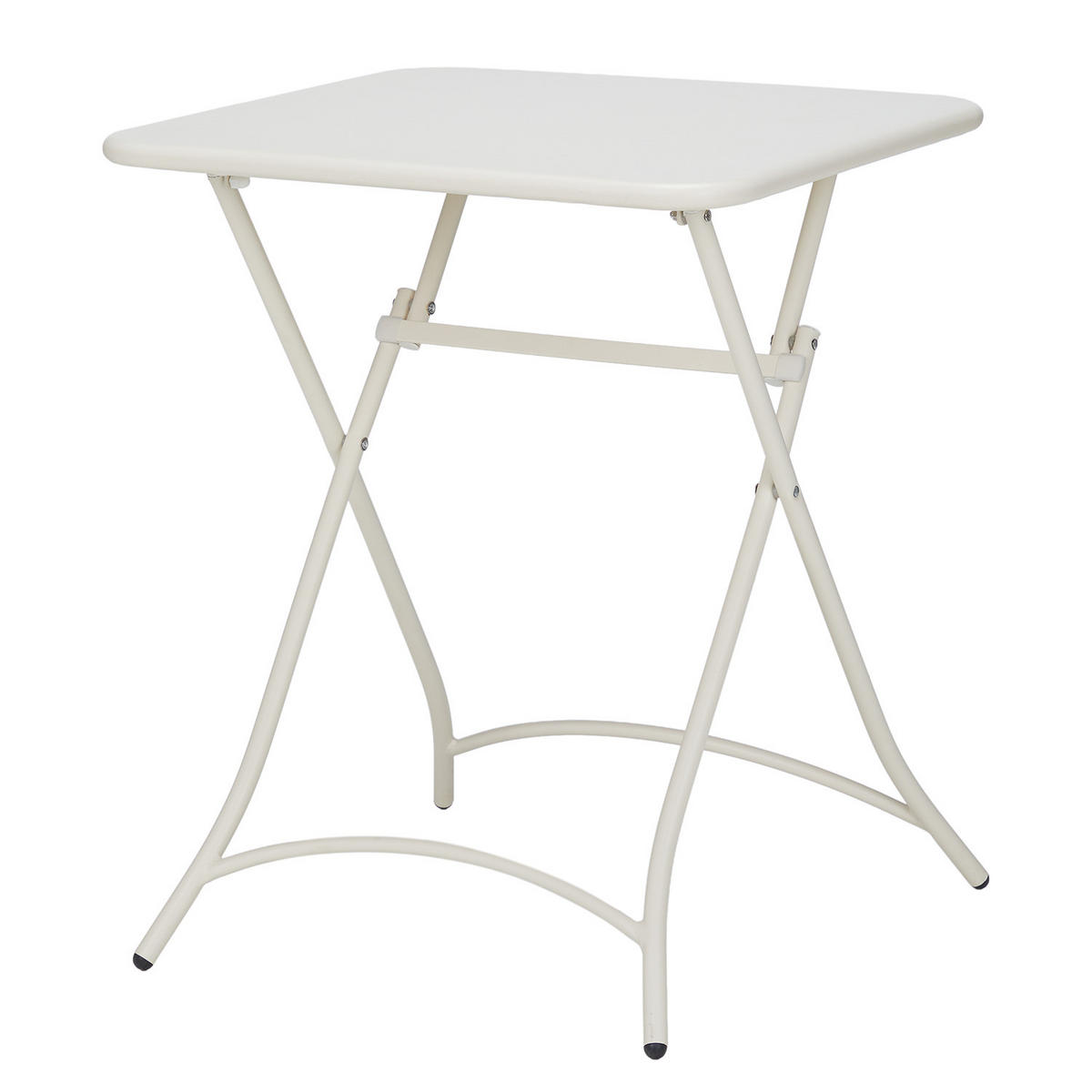 KLAPPTISCH Urban One 58x58 cm - Beige, Metall (58/58/74cm) - Butlers